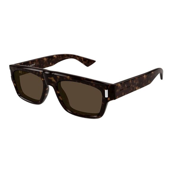 NWT SAINT LAURENT SUNGLASSES HAVANA - Picture 1 of 3